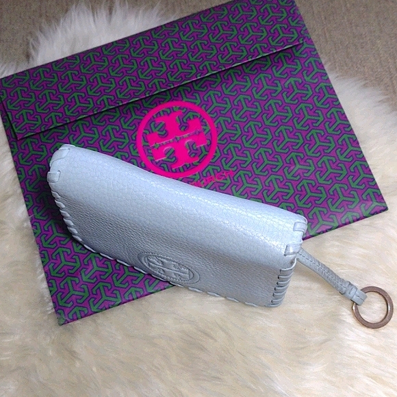 Tory Burch Marion whipstitch keychain coin wallet - Picture 7 of 13